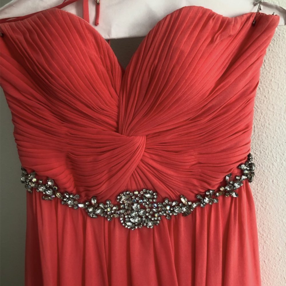 Salmon/Pink Gown